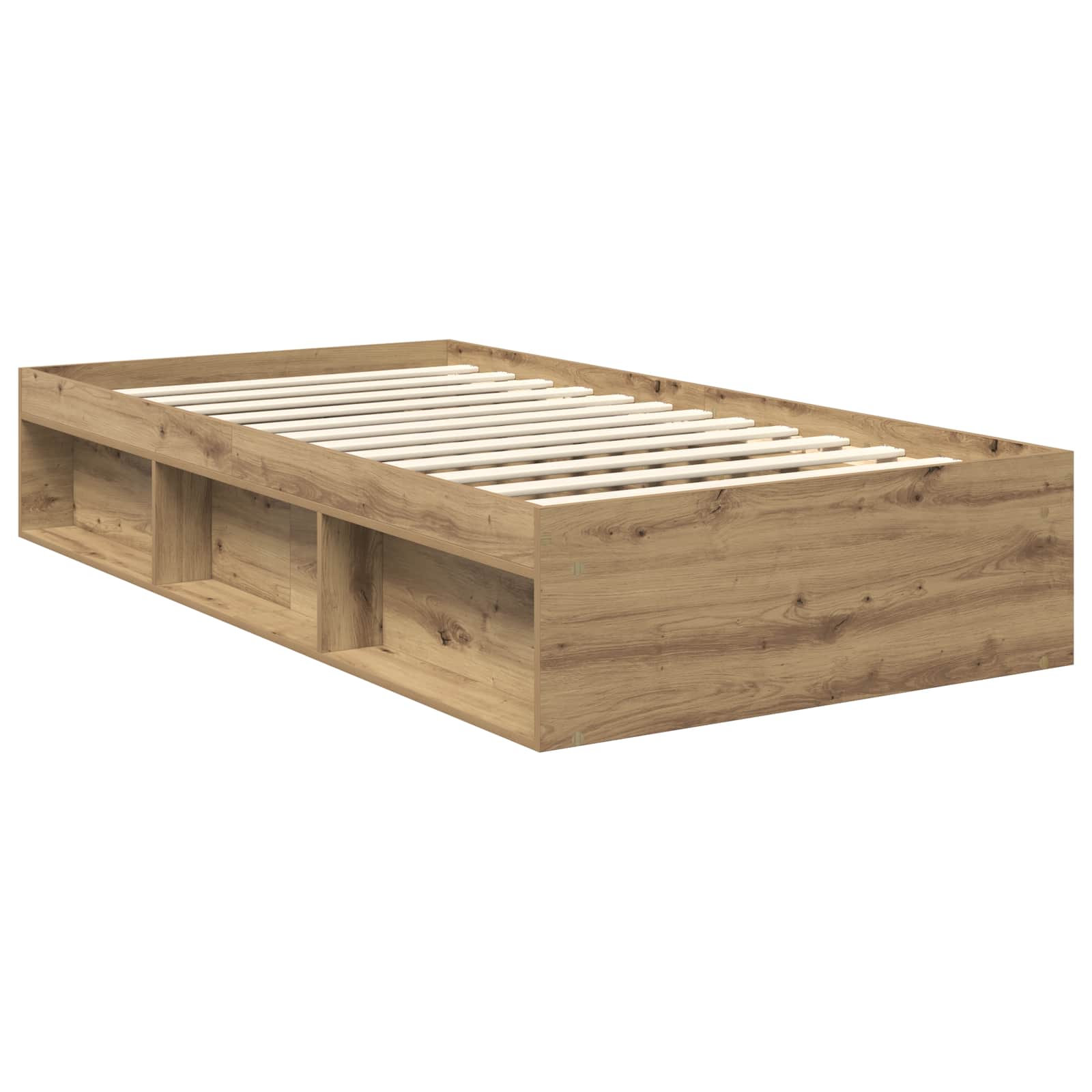 Struttura del letto Rovere Artigianale 100 x 200 cm