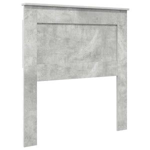 Struttura del letto con cassetto Grigio cemento 100 x 200 cm 3410200