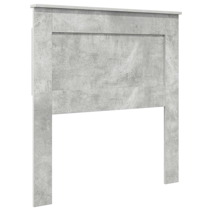 Struttura del letto con cassetto Grigio cemento 100 x 200 cm 3410200