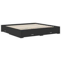 Struttura del letto con cassetto con testiera-Letto con Cassetti e Testiera Legno multistrato 748825