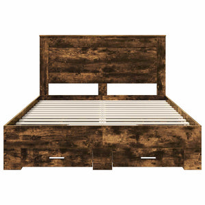 Struttura del letto con cassetto con testiera-Letto con Cassetti e Testiera Legno multistrato 340601