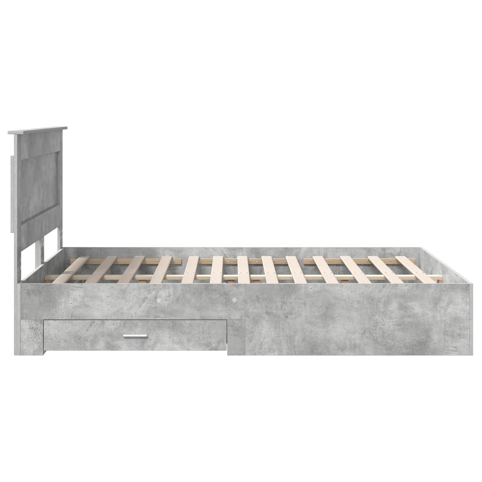 Struttura del letto con cassetto con testiera-Letto con Cassetti e Testiera Legno multistrato 728730