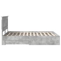 Struttura del letto con cassetto con testiera-Letto con Cassetti e Testiera Legno multistrato 728730