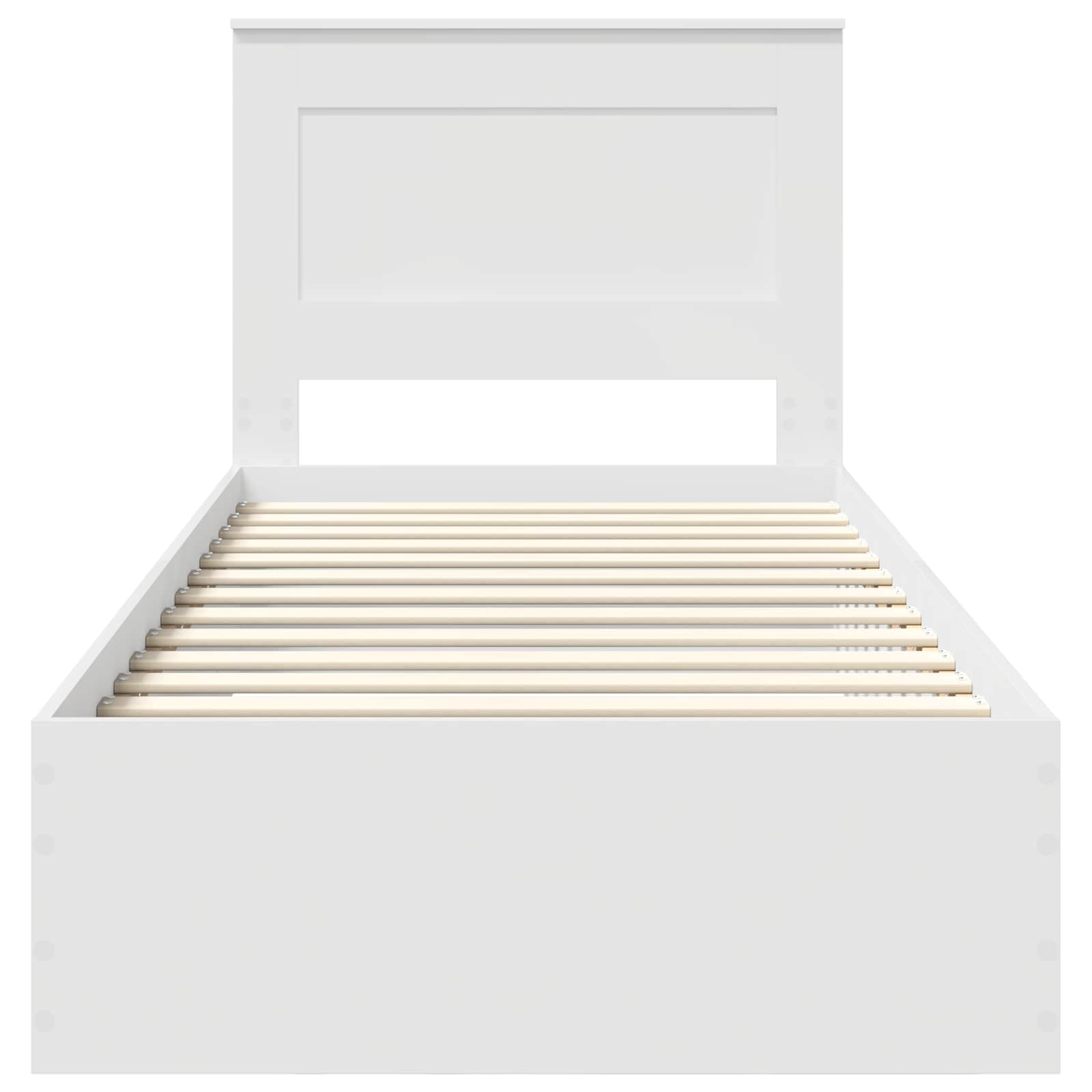 Struttura del letto con cassetto con testiera-Letto con Cassetti e Testiera Legno multistrato 140393