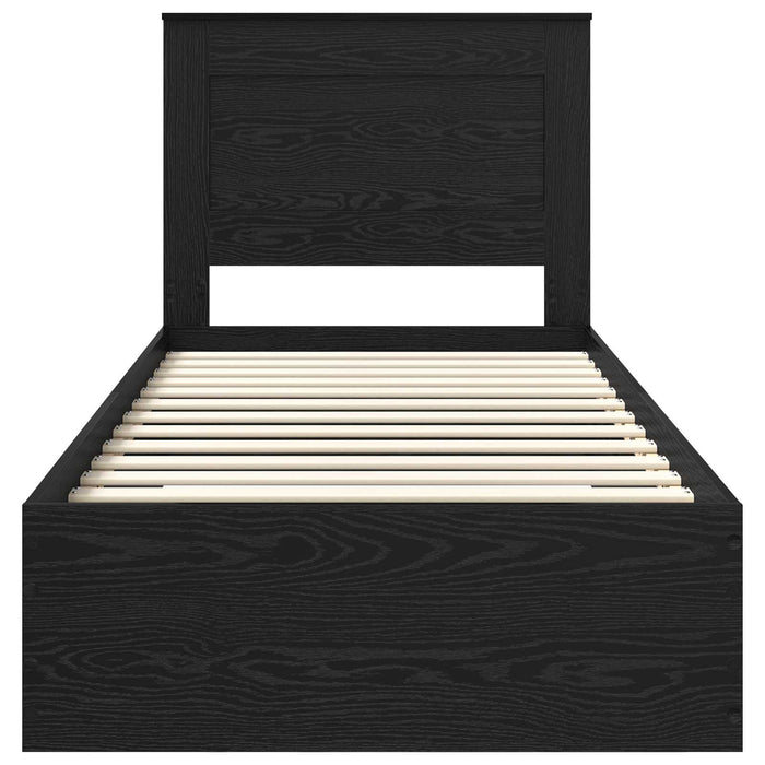 Struttura del letto con cassetto con testiera-Letto con Cassetti e Testiera Legno multistrato 253005