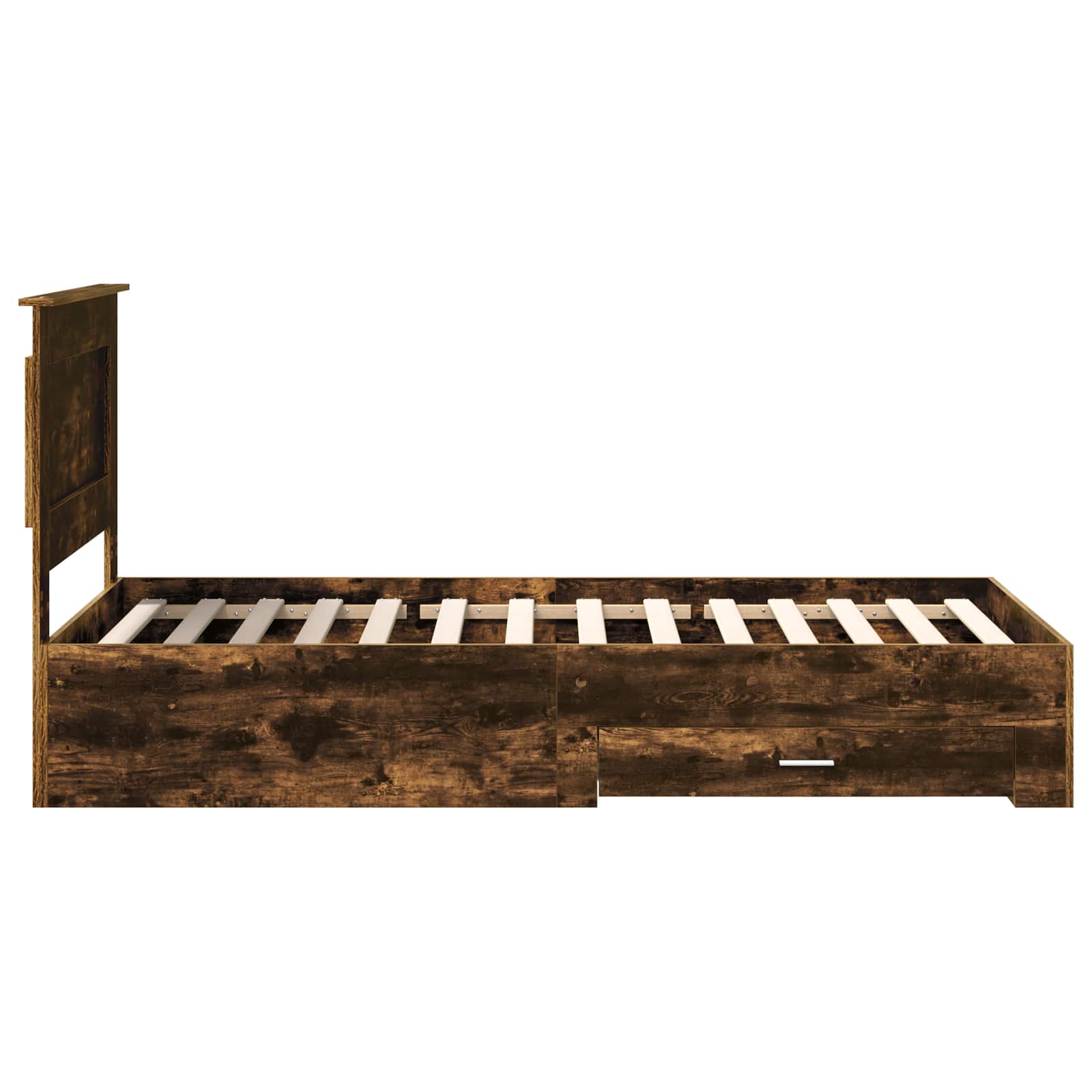 Struttura del letto con cassetto con testiera Legno multistrato 3410370