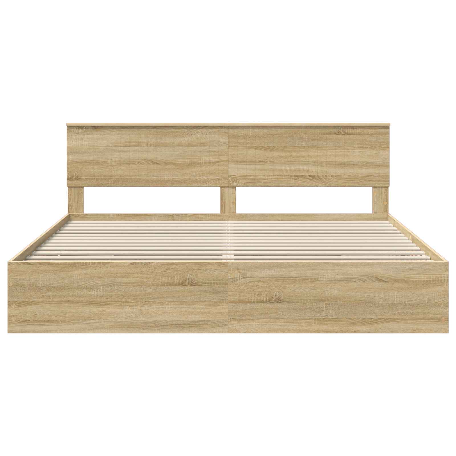 Struttura del letto con cassetto Rovere Sonoma 200 x 200 cm 3410674