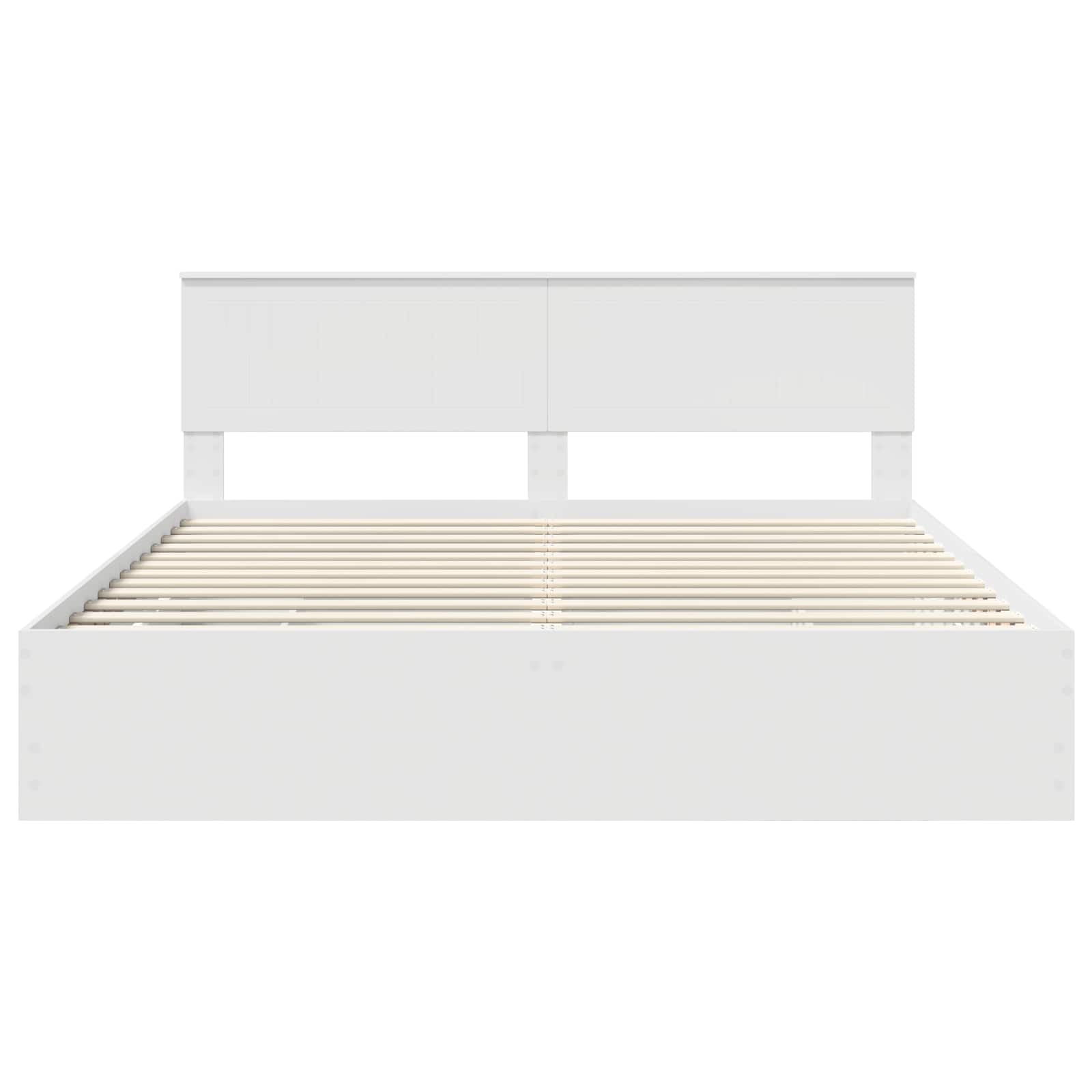 Struttura del letto Bianco 180 x 200 cm Legno Ingegnerizzato 3410679