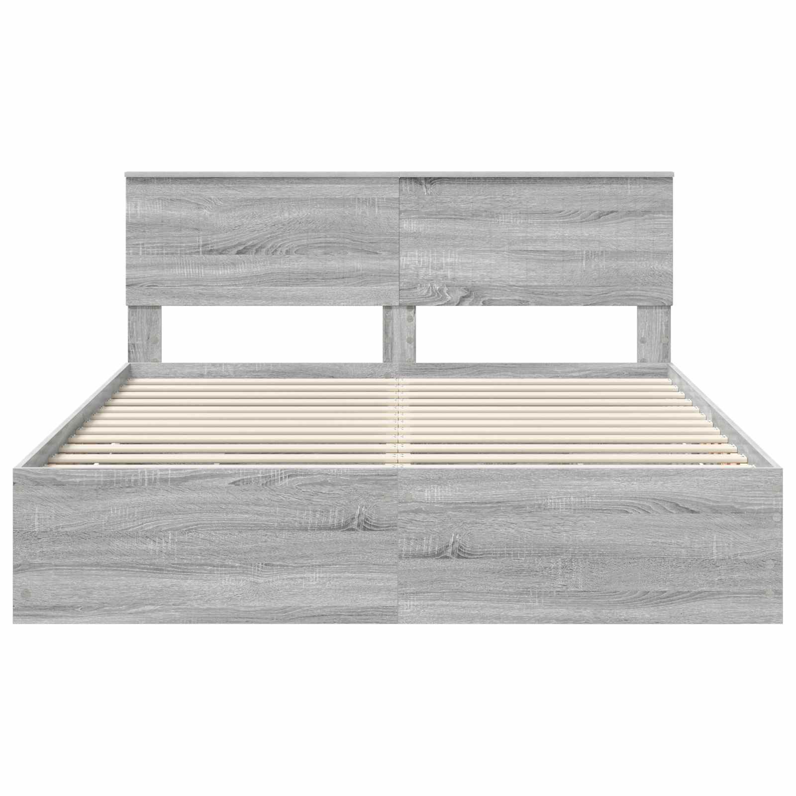 Struttura del letto con cassetto Grigio Sonoma 160 x 200 cm 3410691