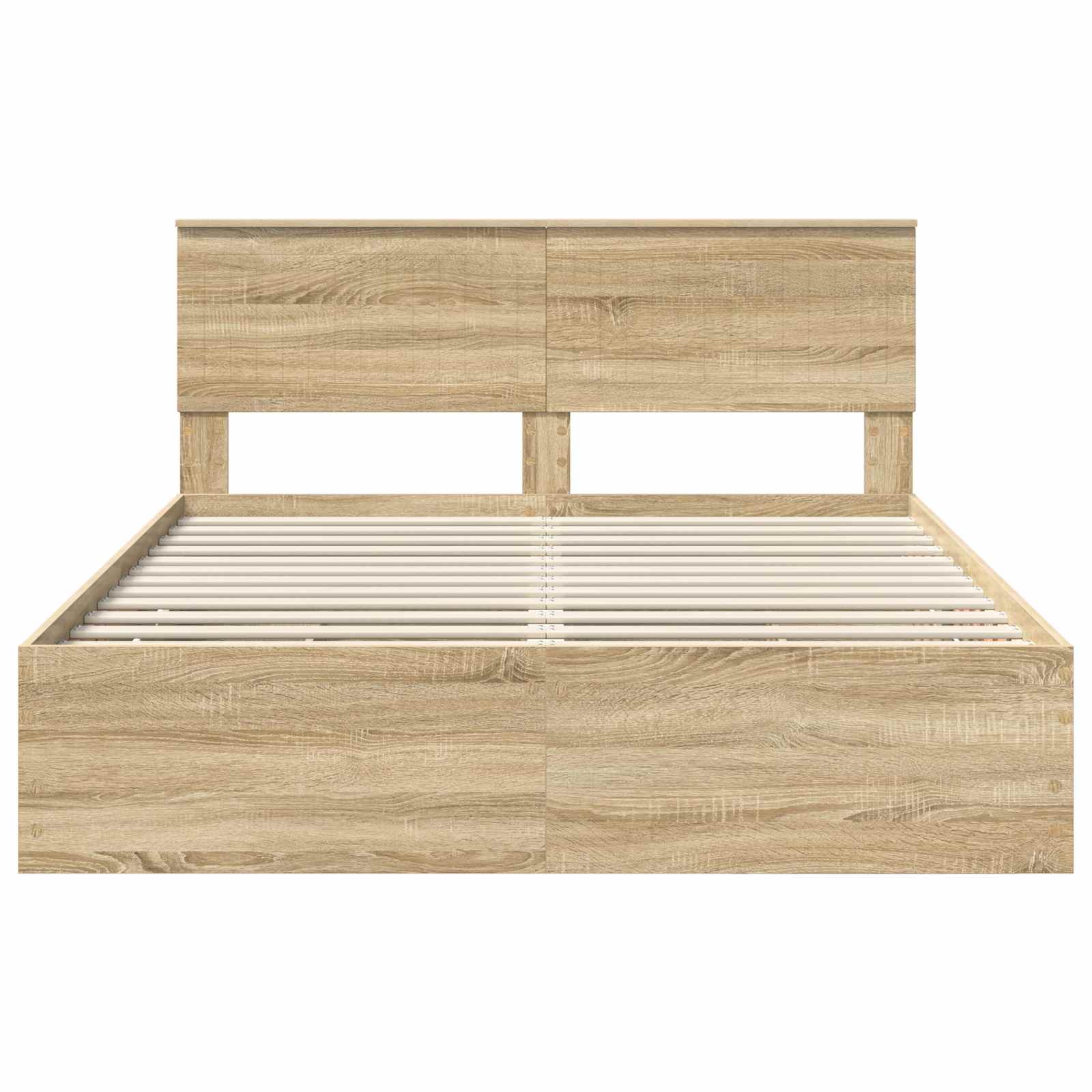 Struttura del letto con cassetto Rovere Sonoma 150 x 200 cm 3410695