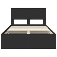 Struttura del letto Nero 120 x 190 cm Legno Ingegnerizzato 3410722