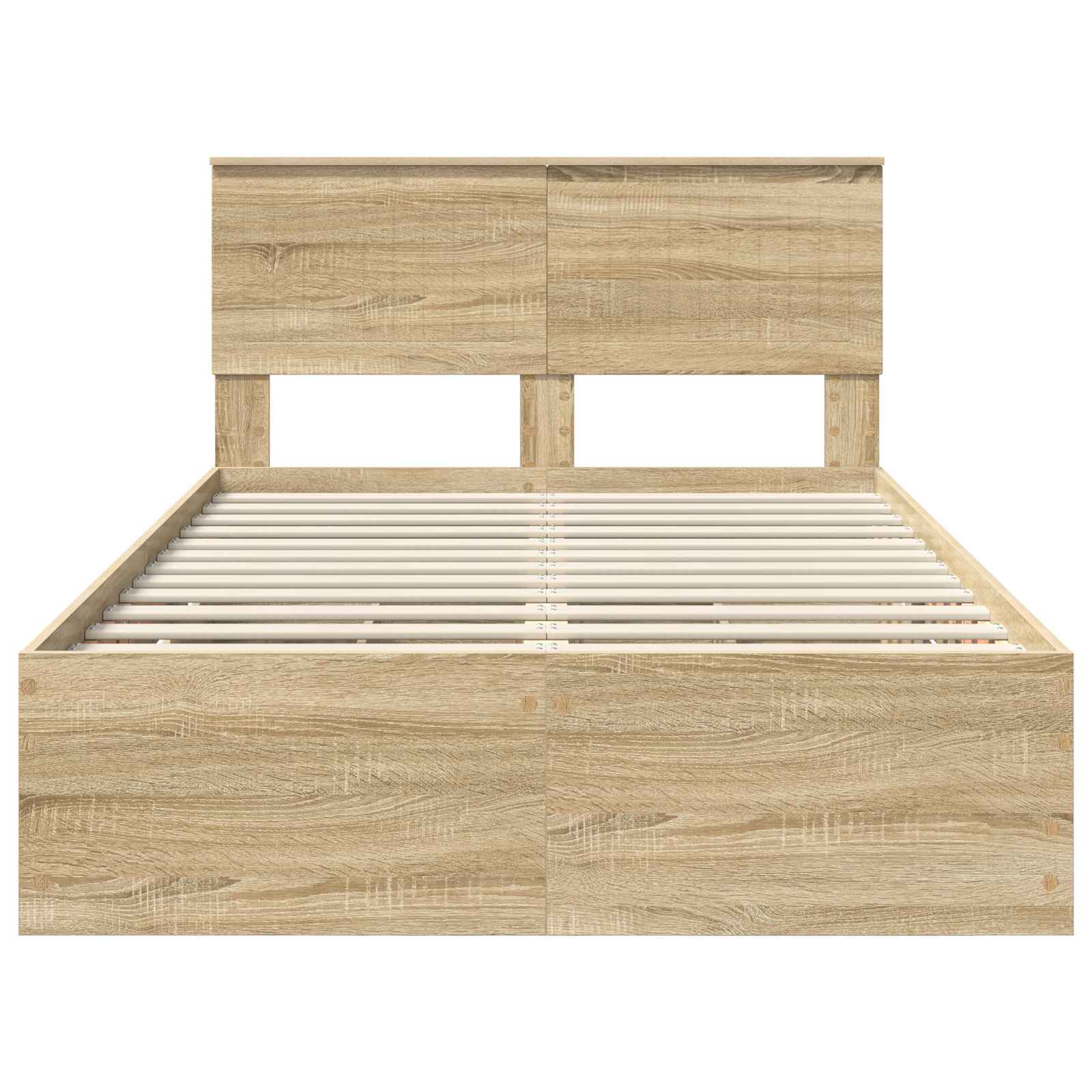 Struttura del letto con cassetto Rovere Sonoma 120 x 200 cm 3410730