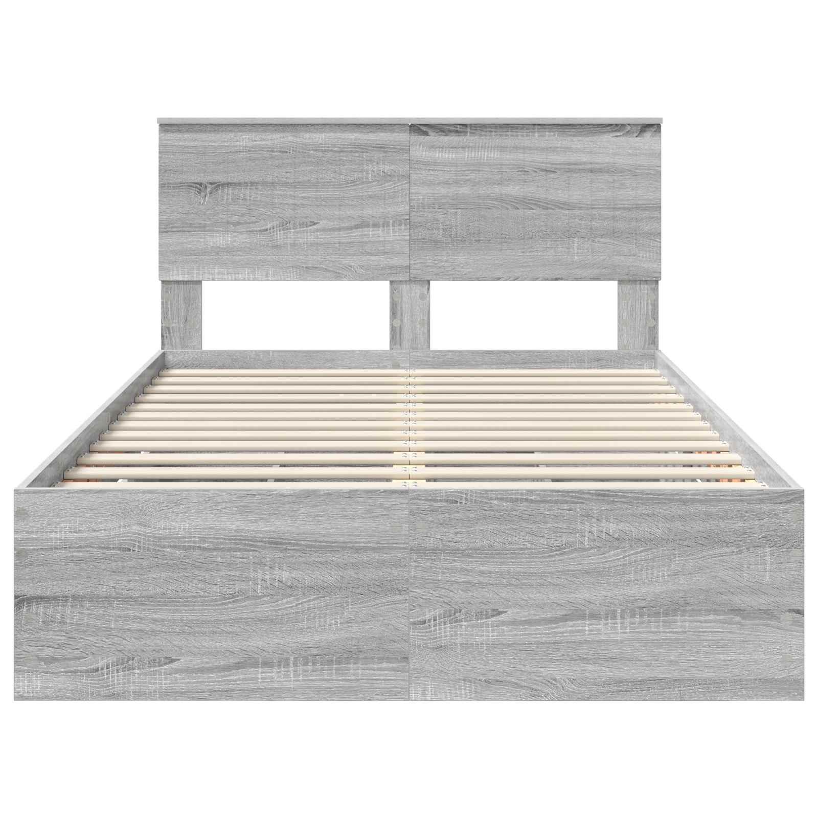 Struttura del letto con cassetto Grigio Sonoma 120 x 200 cm 3410733