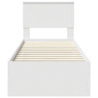 Struttura del letto Bianco 75 x 190 cm Legno Ingegnerizzato 3410756