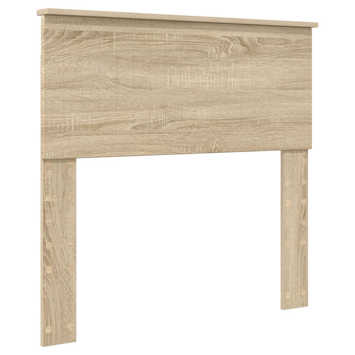 Struttura del letto Rovere Sonoma 90 x 190 cm Legno multistrato 3410842