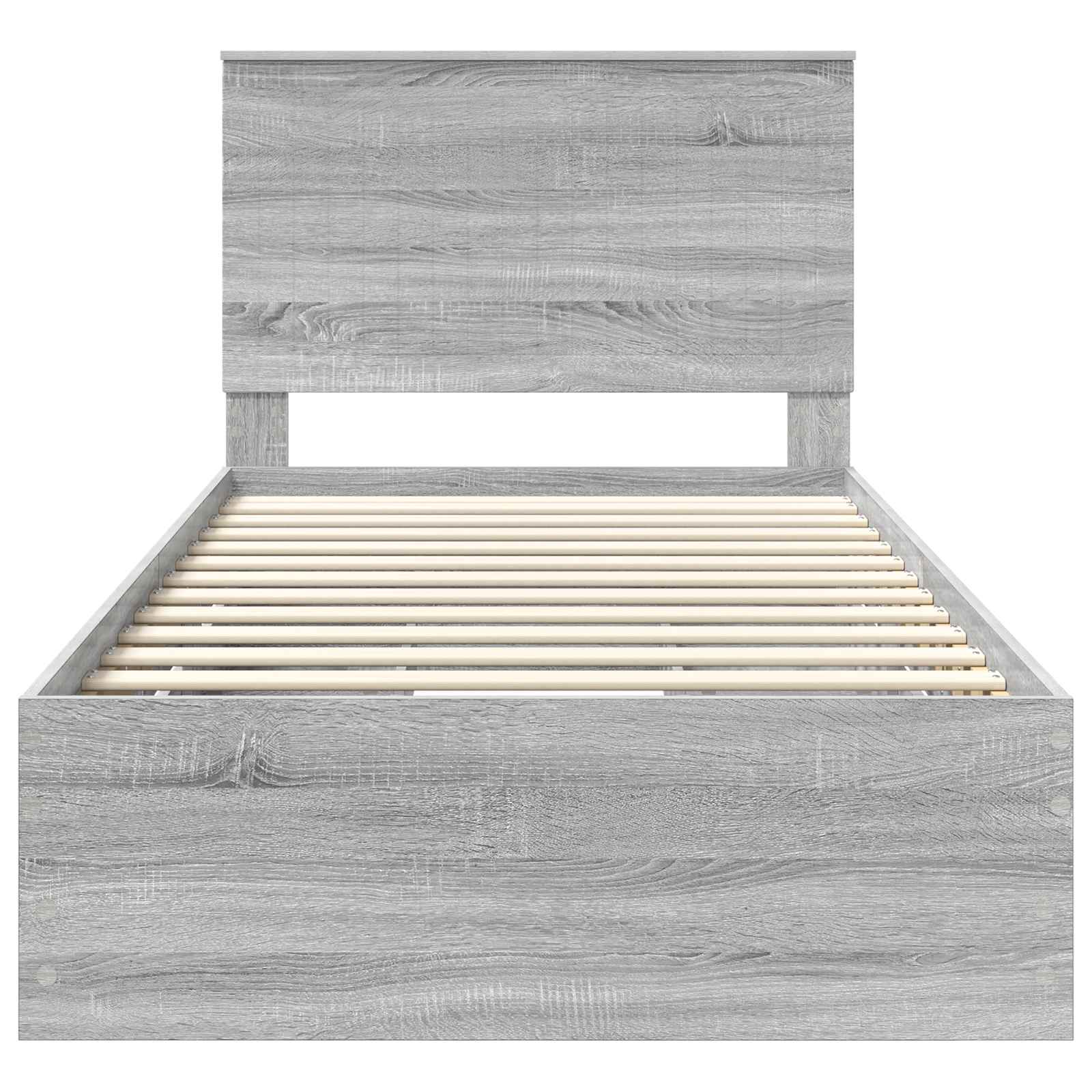 Struttura del letto con cassetto Grigio Sonoma 100 x 200 cm 3411150
