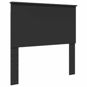 Letto con Contenitore Nero 100 x 200 cm Legno multistrato 3411237