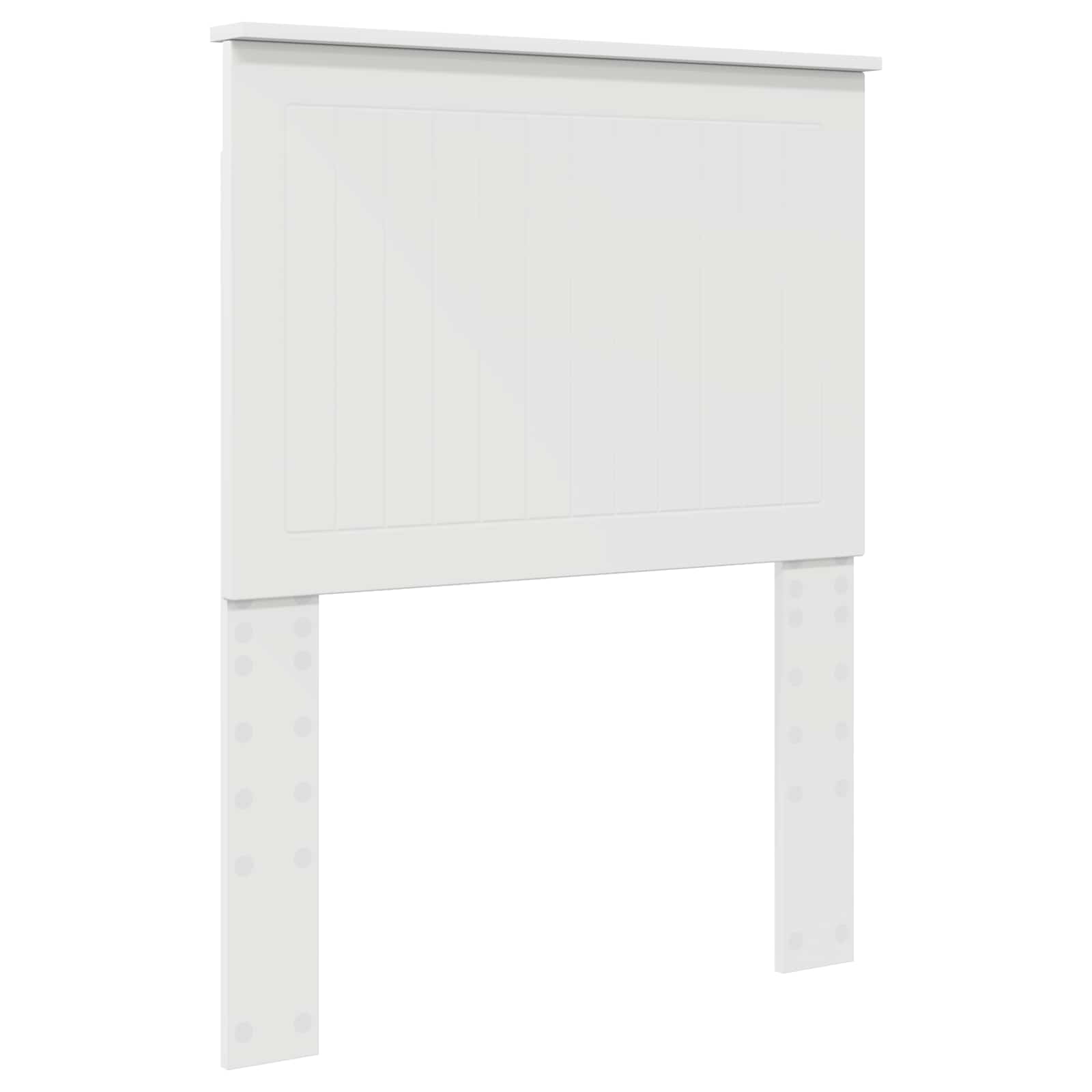 Letto con Contenitore Bianco 75 x 190 cm Legno multistrato 3411257