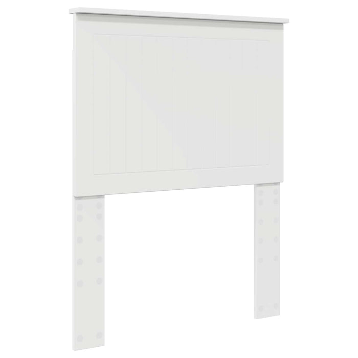 Letto con Contenitore Bianco 75 x 190 cm Legno multistrato 3411257