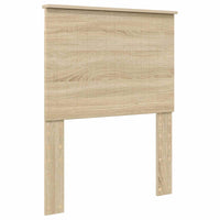 Letto con Contenitore con testiera Rovere Sonoma 75 x 190 cm 3411259