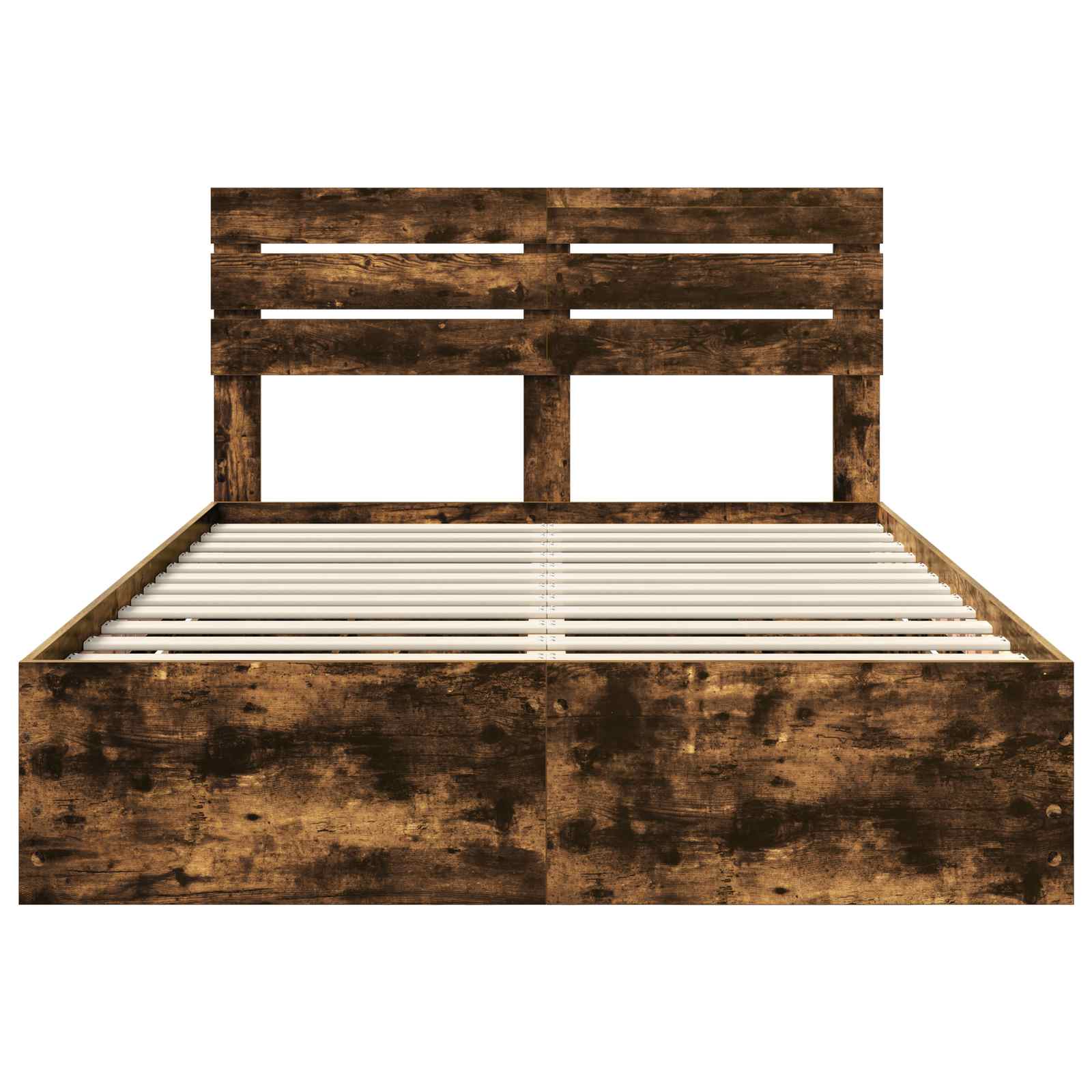 Struttura del letto con cassetto Rovere fumé 140 x 200 cm 3411507