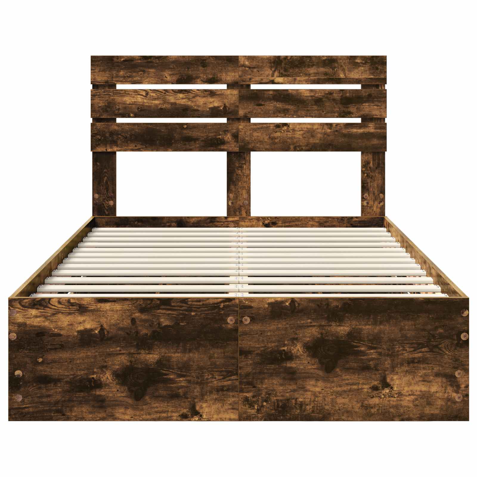 Struttura del letto con cassetto Rovere fumé 120 x 200 cm 3411517