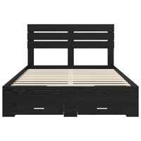 Struttura del letto con cassetto con testiera-Letto con Cassetti e Testiera Legno multistrato 648076