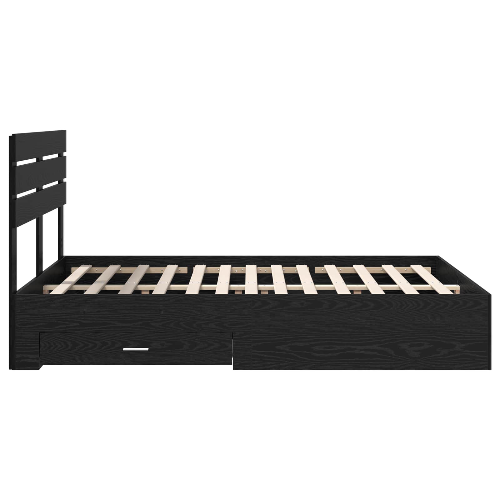 Struttura del letto con cassetto con testiera-Letto con Cassetti e Testiera Legno multistrato 648076