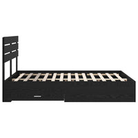 Struttura del letto con cassetto con testiera-Letto con Cassetti e Testiera Legno multistrato 648076