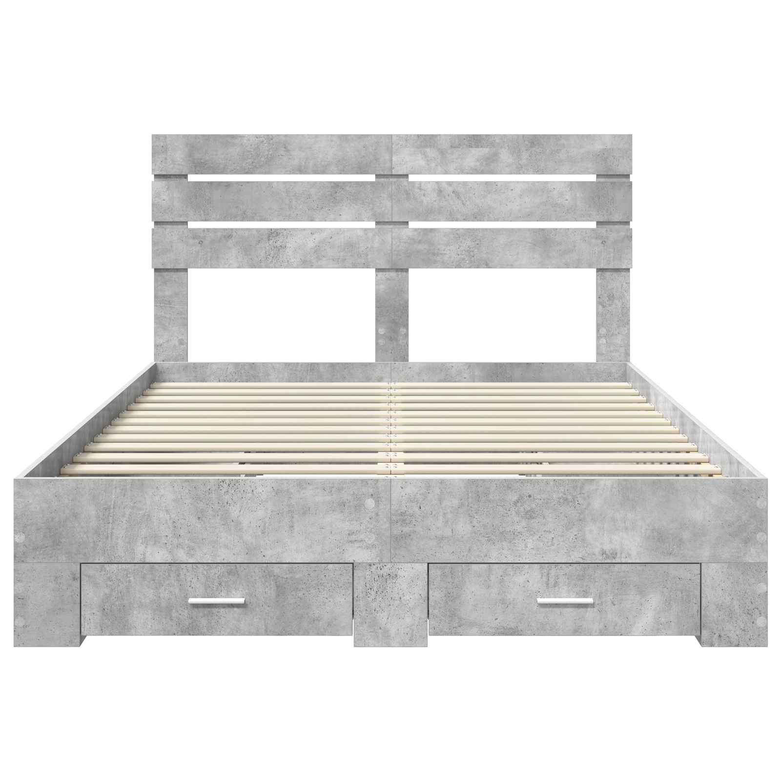 Struttura del letto con cassetto con testiera-Letto con Cassetti e Testiera Legno multistrato 730558