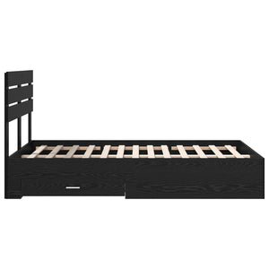 Struttura del letto con cassetto con testiera-Letto con Cassetti e Testiera Legno multistrato 253102