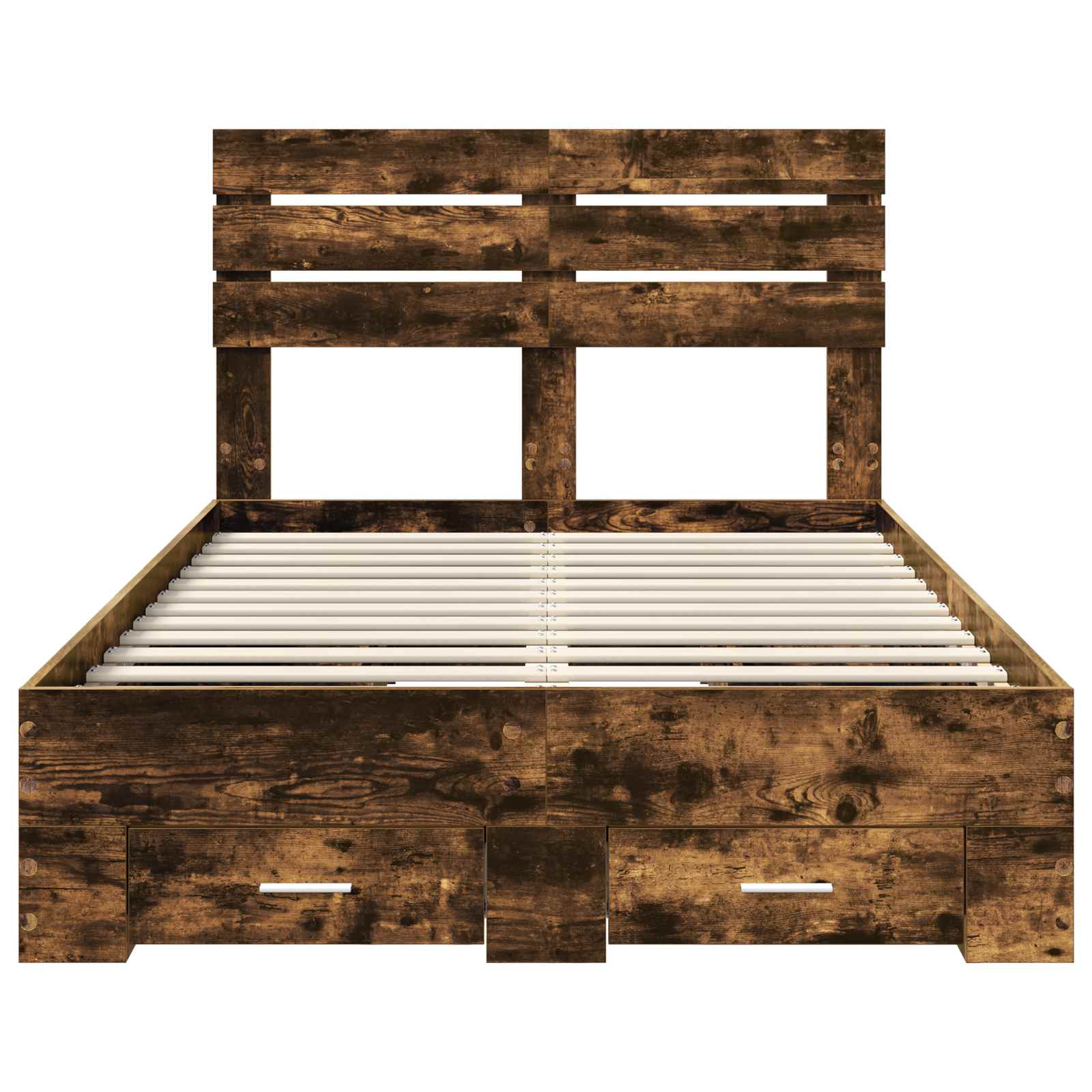 Struttura del letto con cassetto con testiera-Letto con Cassetti e Testiera Legno multistrato 181491