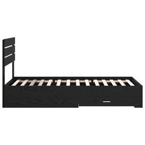 Struttura del letto con cassetto con testiera-Letto con Cassetti e Testiera Legno multistrato 157316