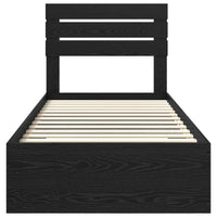 Struttura del letto con cassetto con testiera-Letto con Cassetti e Testiera Legno multistrato 831832