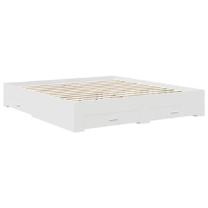 Struttura del letto Bianco 180 x 200 cm Legno multistrato 3411943