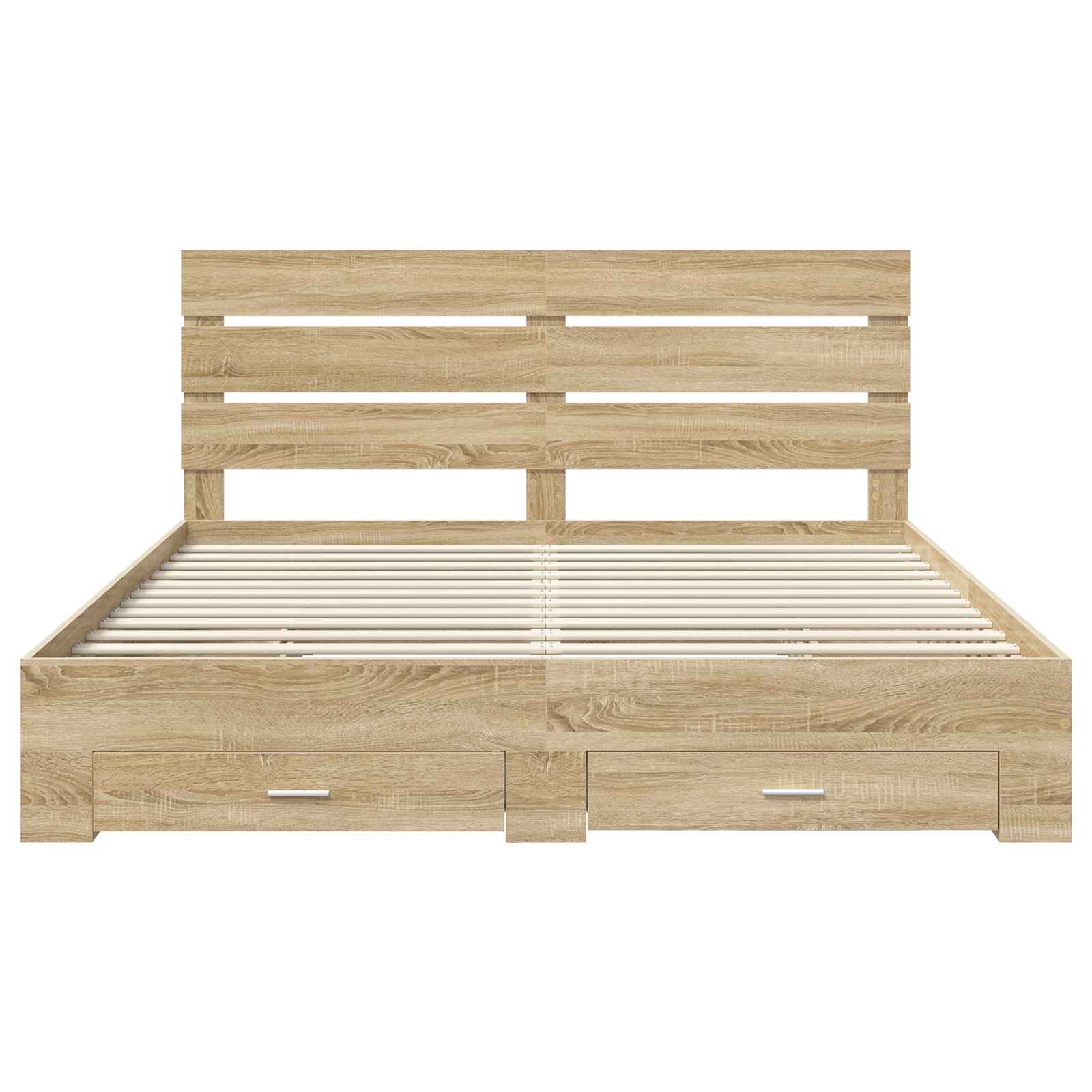 Struttura del letto con cassetto Rovere Sonoma 180 x 200 cm 3411945