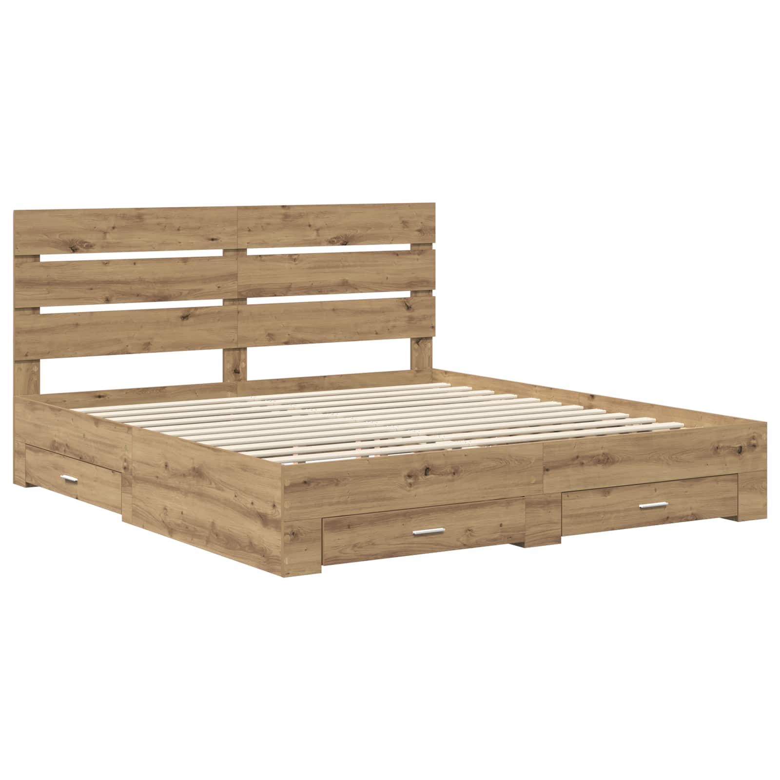 Struttura del letto Rovere artigianale 180 x 200 cm 3411950