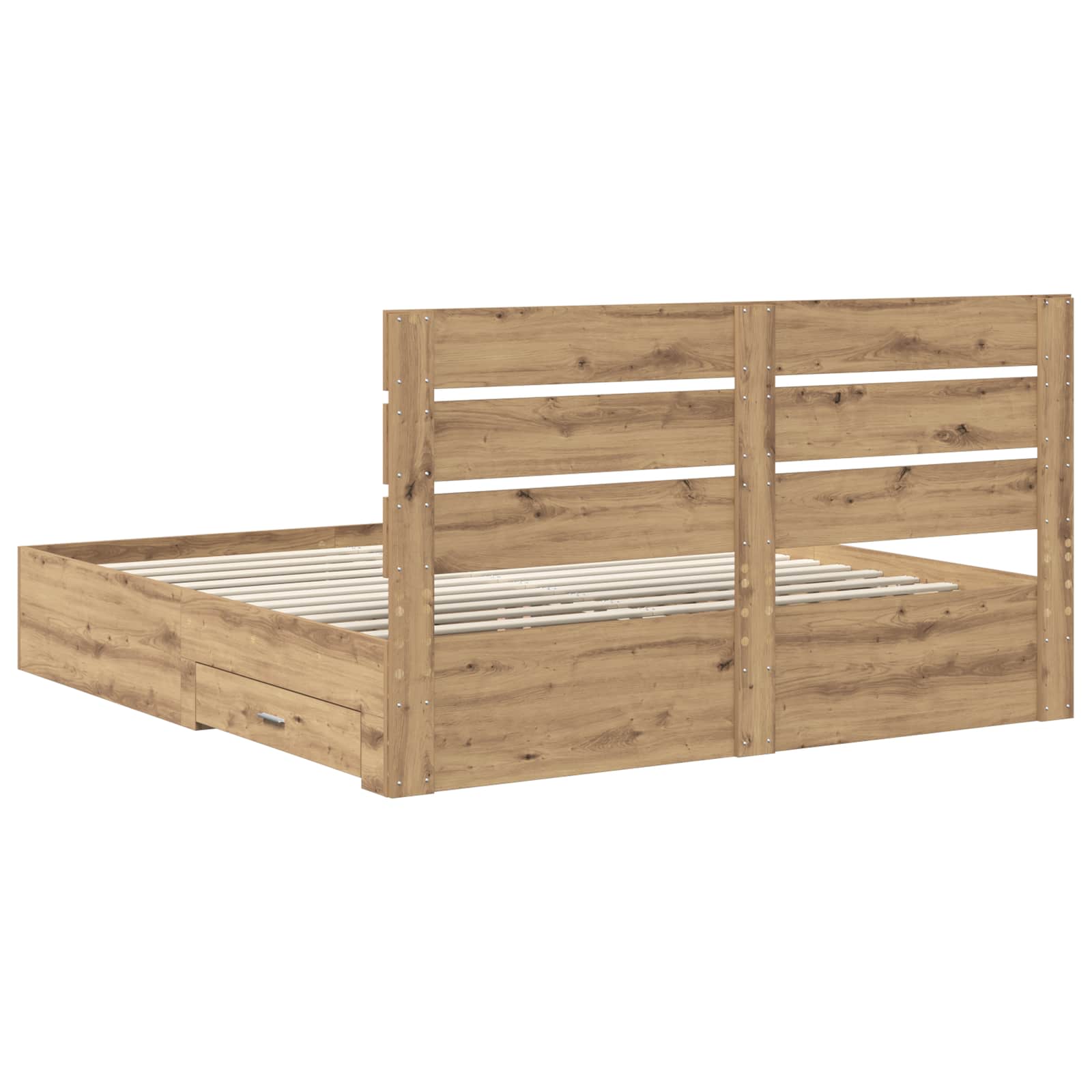 Struttura del letto Rovere artigianale 180 x 200 cm 3411950