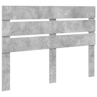 Struttura del letto con cassetto Grigio cemento 140 x 190 cm 3411975