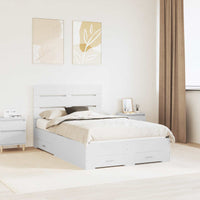 Struttura del letto Bianco 120 x 190 cm Legno multistrato 3411996