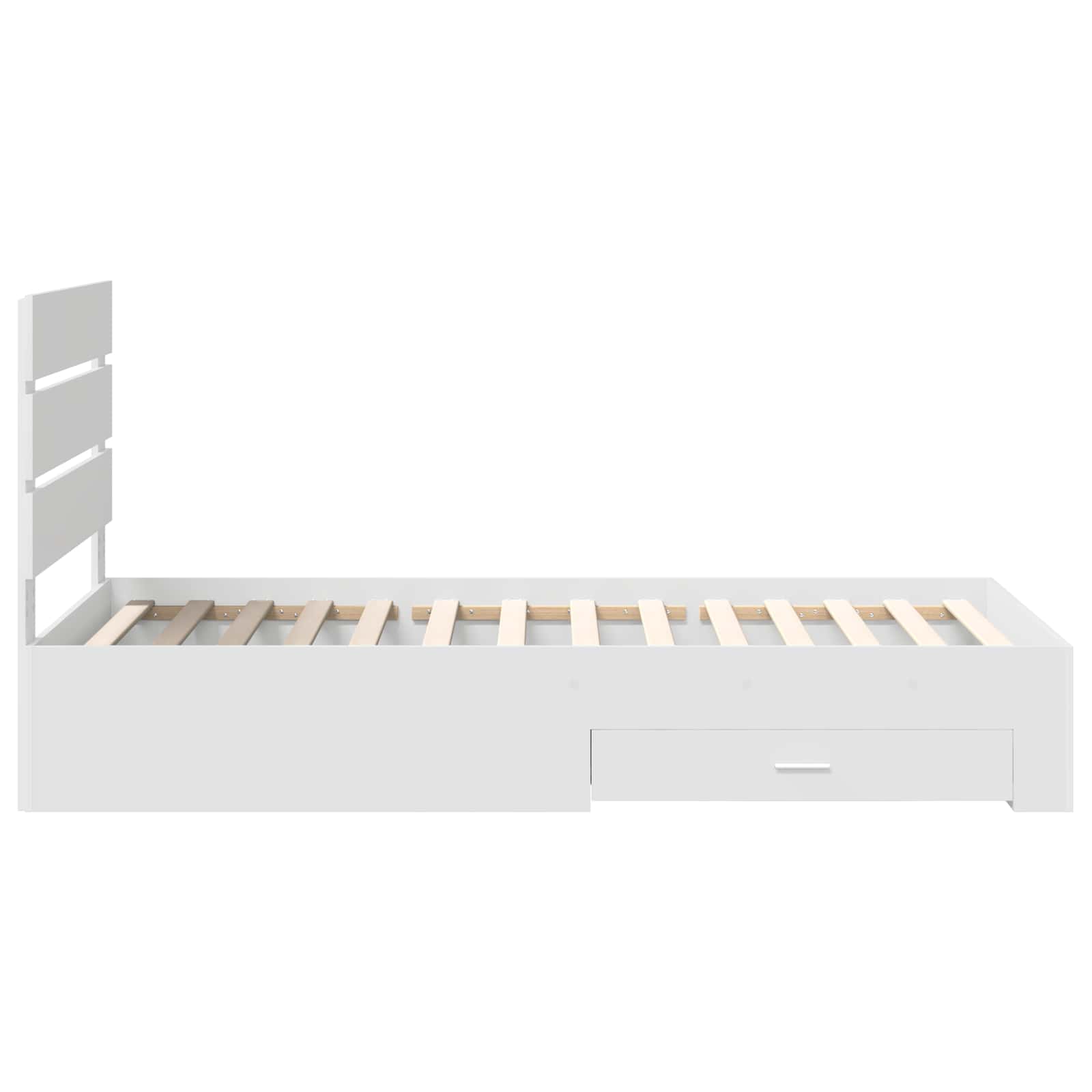 Struttura del letto Bianco 90 x 190 cm Legno multistrato 3412020