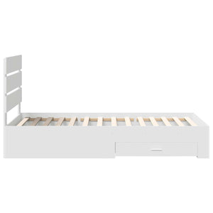 Struttura del letto Bianco 90 x 190 cm Legno multistrato 3412020