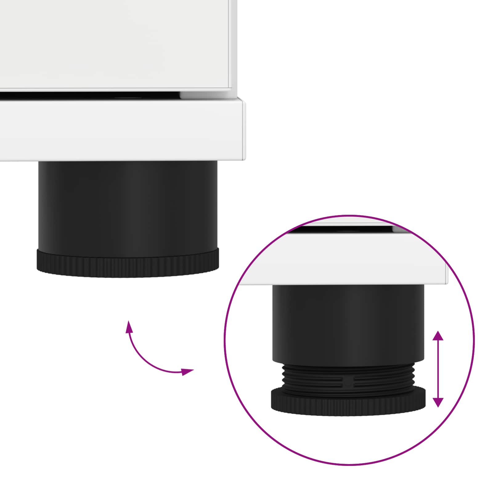 Panca per ingresso con cuscino Bianco 60 x 38 x 46 cm 891448