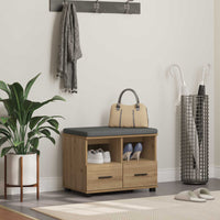 Panca per ingresso Rovere artigianale 60 x 38 x 46 cm 891455