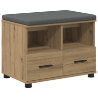 Panca per ingresso Rovere artigianale 60 x 38 x 46 cm 891455