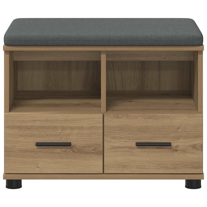 Panca per ingresso Rovere artigianale 60 x 38 x 46 cm 891455