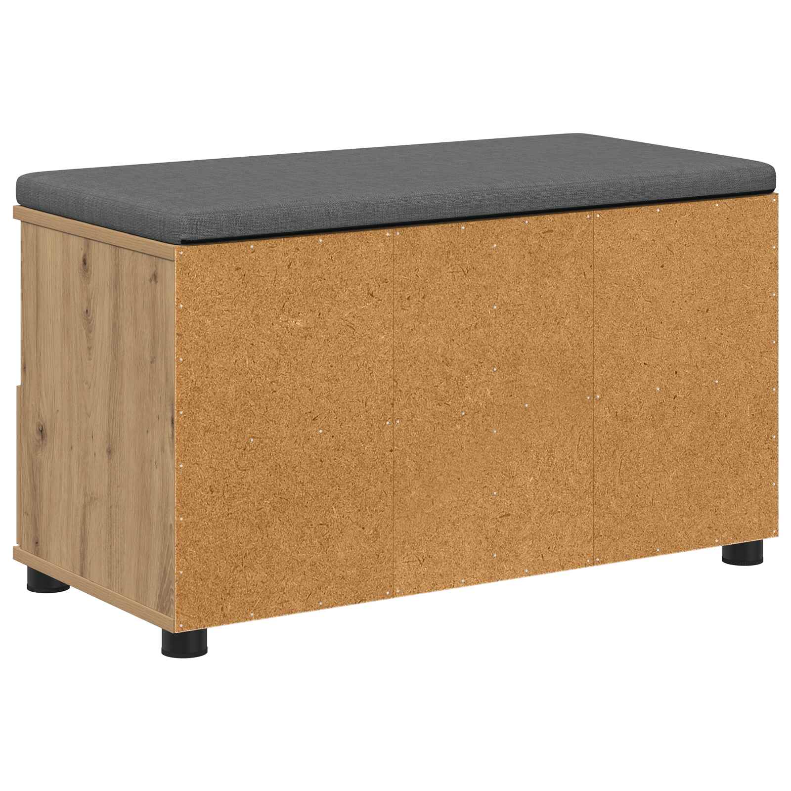 Panca per ingresso Rovere artigianale 80 x 38 x 46 cm 891463