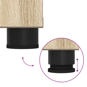 Panca per ingresso con cuscino Rovere Sonoma 60 x 38 x 46 cm 891474