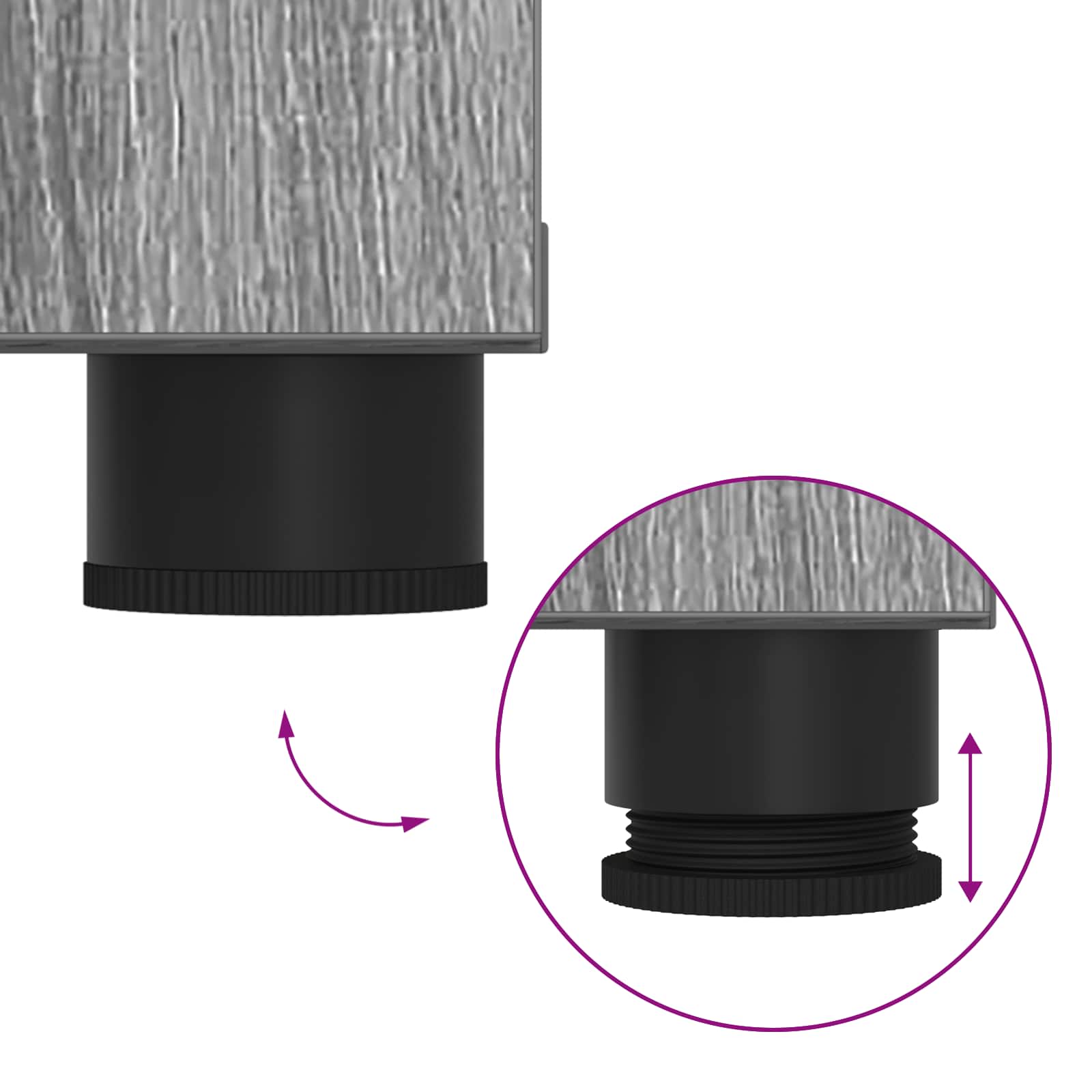 Panca per ingresso con cuscino Grigio Sonoma 60 x 38 x 46 cm 891477