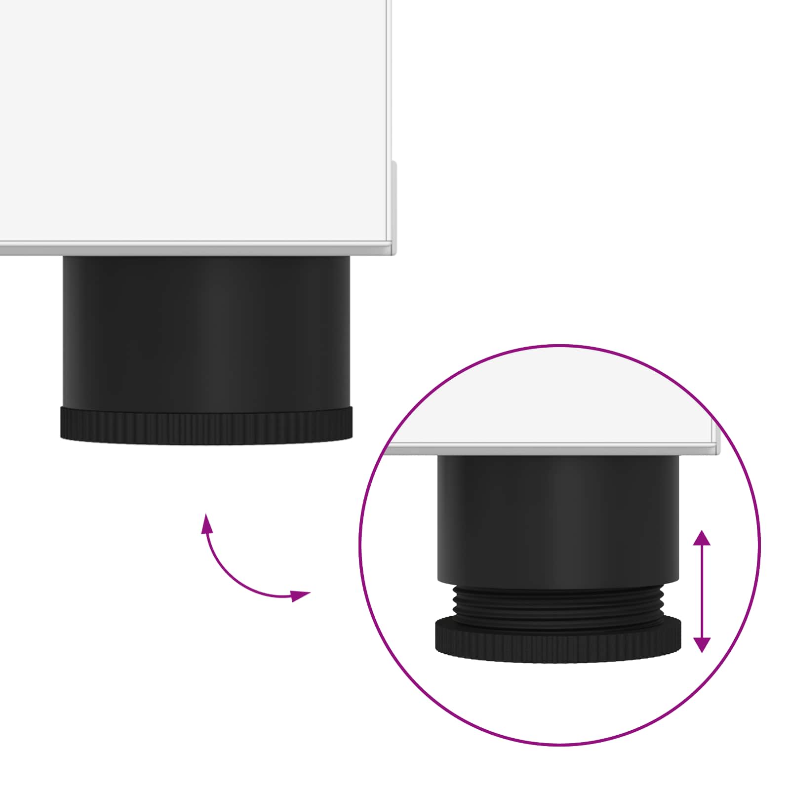 Panca per ingresso con cuscino Bianco 100 x 38 x 46 cm 891488